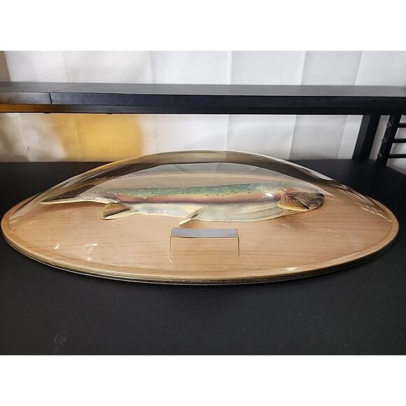 1960s ANCIENT AGE Kentucky Bourbon Whiskey Brook Trout Bubble BAR Sign Display - Picture 3 of 5